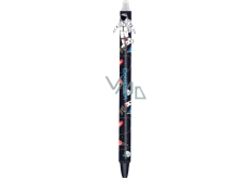 Colorino Rubberized pen Boys Cosmonaut, blue refill 0,5 mm