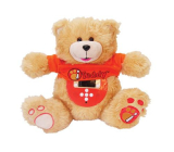 iTeddy Plush Interactive Teddy Bear 24 x 31 x 19 cm, recommended age 3+ NON-FUNCTIONAL