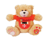 iTeddy Plush Interactive Teddy Bear 24 x 31 x 19 cm, recommended age 3+ NON-FUNCTIONAL