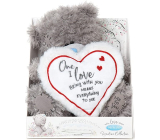 Me to You Teddy bear with heart One Love 19 cm