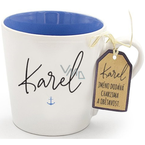 Nekupto Original Mug with the name Karel 300 ml