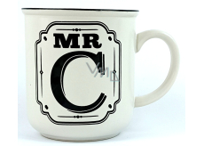 Albi Ceramic tin with inscription Mr C 320 ml