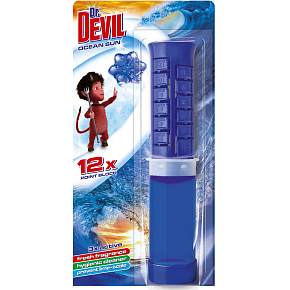 Dr. Devil 5v1 Point Block Ocean Sun, wc block in a tube, for 12 uses, 75 ml