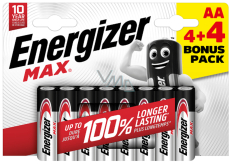 Energizer AA / LR6 1.5 V Alkaline Power batteries 8 pcs