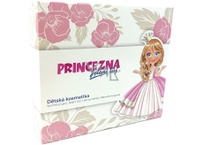 Regina Princess shower gel 250 ml + bath foam 300 ml + nail polish + deer tallow 4,5 g, cosmetic set for children