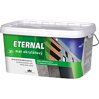 Eternal mat acrylic universal paint for wood metal concrete, 05 yellow, 5 kg