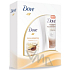 Dove Shea butter and vanilla shower gel 250 ml + body lotion 250 ml, cosmetic set