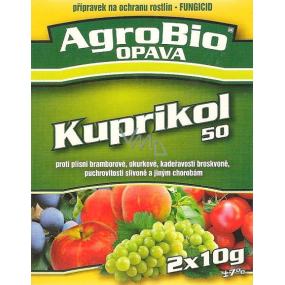 AgroBio Kuprikol 50 plant protection product against fungal diseases 2 x 10 g