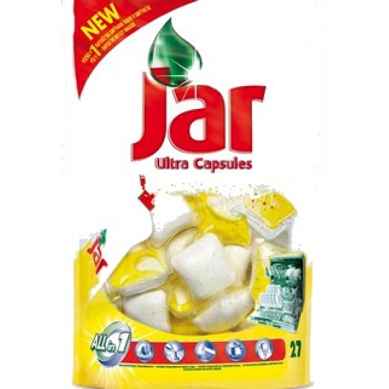 Jar Lemon Ultra Capsules Dishwasher cushions 27 pieces