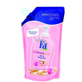 Fa Silk & Magnolia liquid soap refill 500 ml