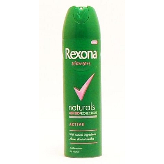Rexona Natur Active antiperspirant deodorant spray for women 150 ml