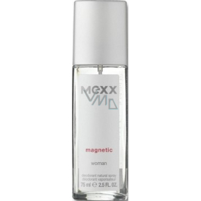 Mexx be Magnetic Woman perfume deodorant glass 75 ml