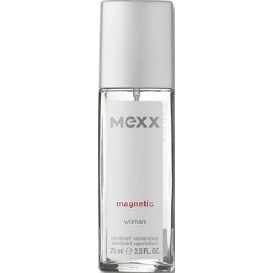 Mexx be Magnetic Woman perfume deodorant glass 75 ml
