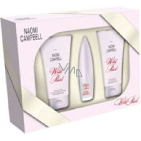 Naomi Campbell Wild Pearl eau de toilette 15 ml + shower gel 50 ml + body lotion 50 ml, gift set
