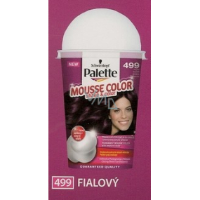 Schwarzkopf Palette Mousse Color Shake and color hair color 499 Violet