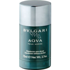 Bvlgari Aqva pour Homme Deodorant Stick 75 ml