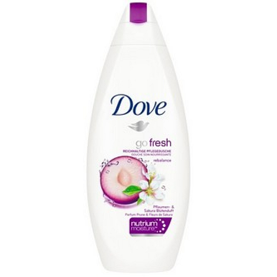 Dove Go Fresh Rebalance Plum and Sakura Flower Shower Gel 250 ml