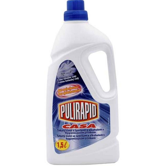 Pulirapid Casa Colonia Cologne scent universal liquid cleaner with ammonia and alcohol for all home washable surfaces 1.5 l