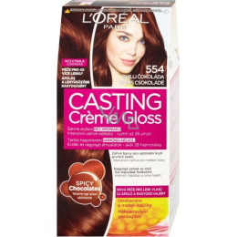 Loreal Paris Casting Creme Gloss Hair Color 554 Chili Chocolate - VMD parfumerie - drogerie Loreal Paris Casting Creme Gloss Hair Color 554 Chili Chocolate - VMD parfumerie - drogerie