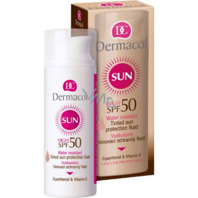 Dermacol Sun Tinted Sun Protection SPF50 waterproof tinting protective fluid 50 ml