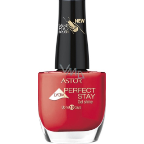 Astor Perfect Stay Gel Shine 3in1 nail polish 312 Deep Scarlet 12 ml
