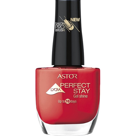 Astor Perfect Stay Gel Shine 3in1 nail polish 312 Deep Scarlet 12 ml