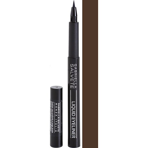 Gabriella Salvete Liquid Eyeliner In Pen 02 Brown 1.2 ml