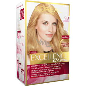 Loreal Paris Excellence Creme hair color 9.3 Blond very light gold