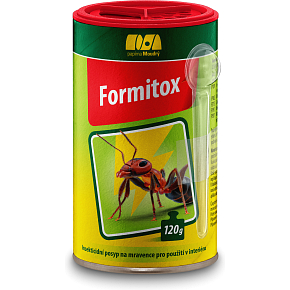 Formitox Extra insecticide for the elimination of ants, cockroaches, silverfish, and flies, 120 g