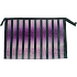 Case Purple-black stripes 27 x 18 x 7 cm 70270