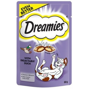 Dreamies Cat with duck supplementary food for cats 60 g