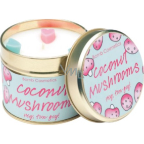 Bomb Cosmetics Toadstools - Flying High Scented natural, handmade candle in a tin can burns for up to 35 hours