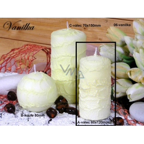 Lima Sirius Vanilla scented candle ball 80 mm 1 piece