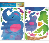 Wall stickers elephant 2 sheets 70 x 50 cm