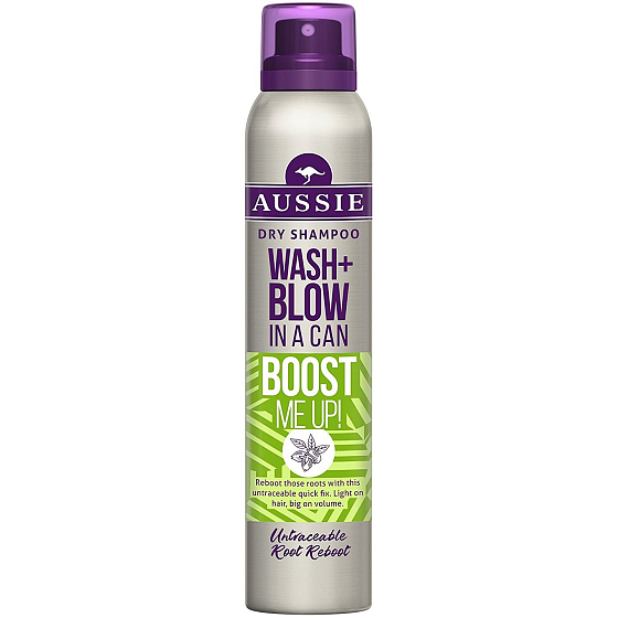 Aussie Wash + Blow Boost Me Up! dry shampoo for fine and tangled hair 180 ml