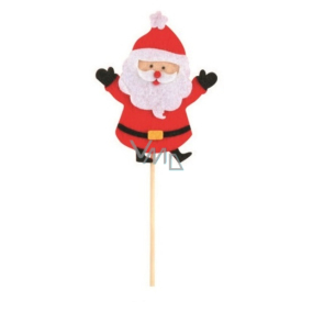 Santa made of felt recess 9 cm + skewers no.3