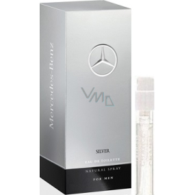 Mercedes-Benz Silver for Men Eau de Toilette for men 1,5 ml with spray, vial