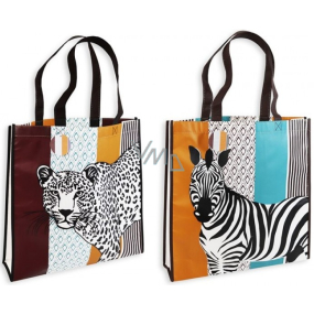 RSW Shopping bag with Savana print 38 x 38 x 10 cm