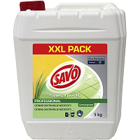 Savo Profi Floors and surfaces Lemongrass disinfectant cleaner for daily cleaning of surfaces 5 kg