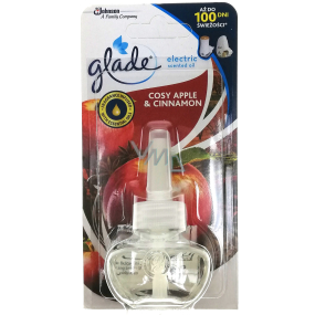 Glade Electric Scented Oil Cozy Apple & Cinnamon - Apple and cinnamon liquid refill for electric air freshener 20 ml