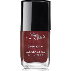Gabriella Salvete Longlasting Enamel long-lasting high-gloss nail polish 20 Sangria 11 ml