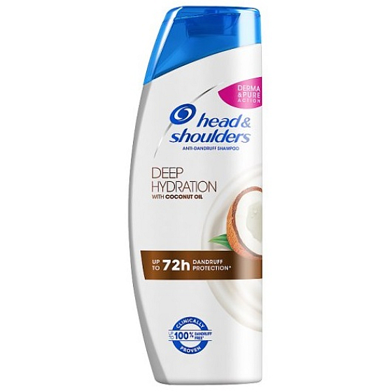 Head&Shoulders Deep Hydration with coconut oil anti-dandruff shampoo 400 ml