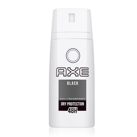 Ax Black antiperspirant deodorant spray for men 150 ml