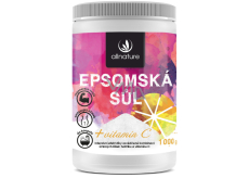 Allnature Allnature Epsom salt Magnesium, Sulphate + Vitamin C for bath regeneration with muscle rejuvenation 1000 g