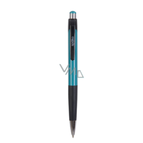 Spoko Ballpoint pen, blue refill, green 0.5 mm