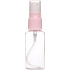 Sprayer plastic bottle refillable transparent 70 ml 1698