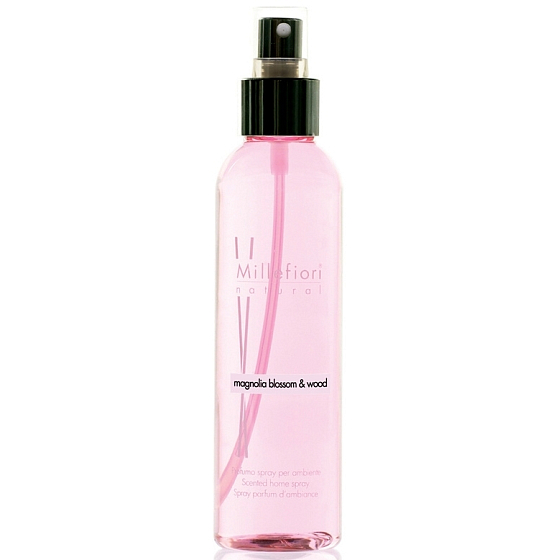 Millefiori Milano Natural Magnolia Blossom & Wood - Magnolia flowers and Wood Home spray odor absorber 150 ml