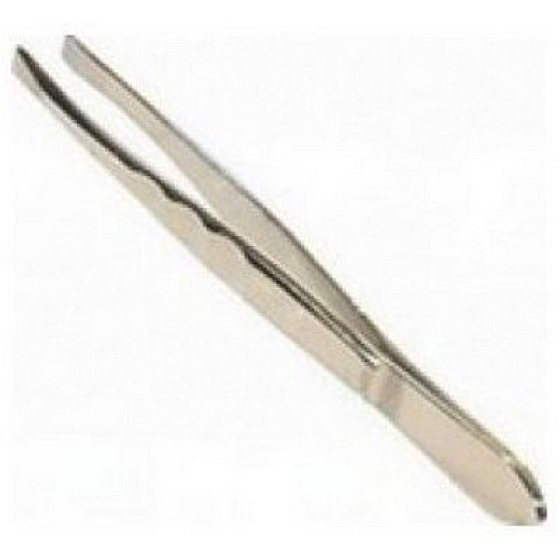 Dup Nickel-Plated Slant Tweezer 914221 1 piece