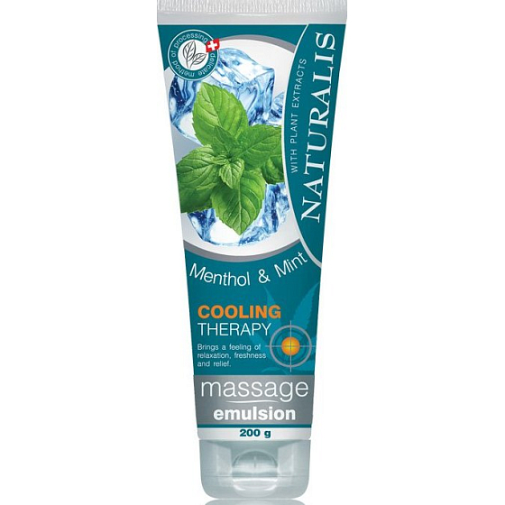 Naturalis Menthol & Mint - Menthol and Mint massage emulsion 200 ml