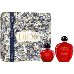 Christian Dior Hypnotic Poison eau de toilette for women 30 ml + body lotion 75 ml, gift set for women